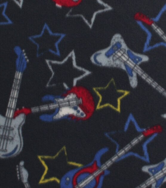 Rock Star Blizzard Fleece Fabric