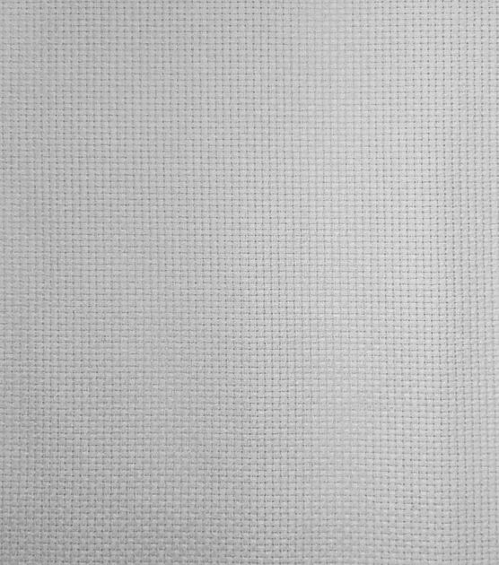 15" x 18" White 16 Count Aida Cross Stitch Fabric
