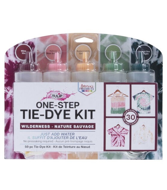 Tulip 59ct Wilderness Nature Sauvage One Step Fabric Tie Dye Kit