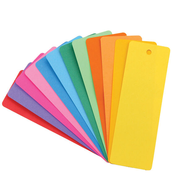 Hygloss 2" x 6" Bright Blank Bookmarks 400ct, , hi-res, image 2