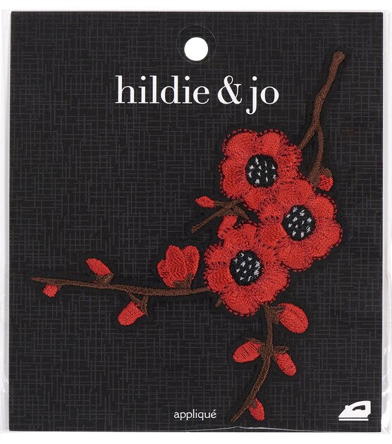 hildie & Jo 4ct Butterflies Iron on Patches - Embroidered Patches - Crafts & Hobbies