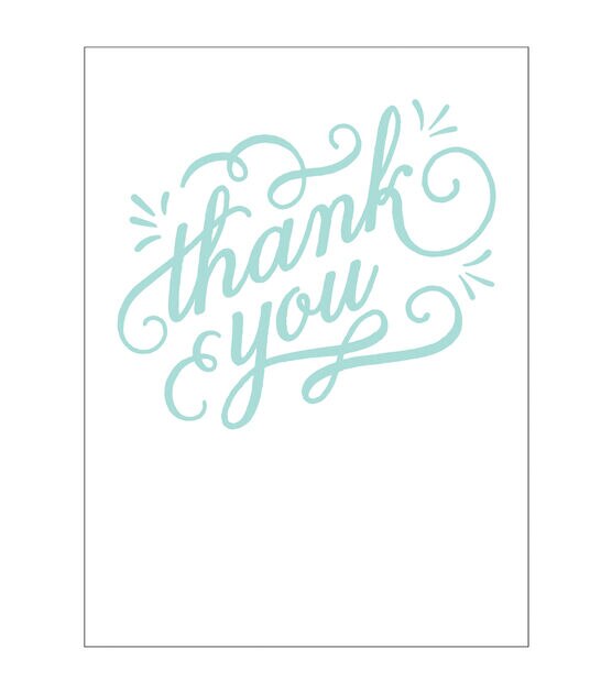 A2 Thank You Embossing Folder by Park Lane