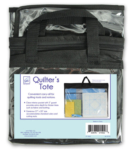 June Tailor Quilters Tote With Gusset