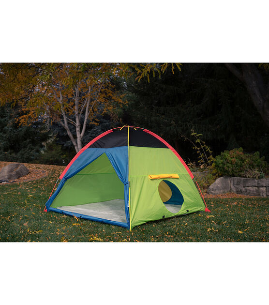 Pacific Play Tents 58" x 46" Multicolor Super Duper 4 Kid Dome Tent, , hi-res, image 6