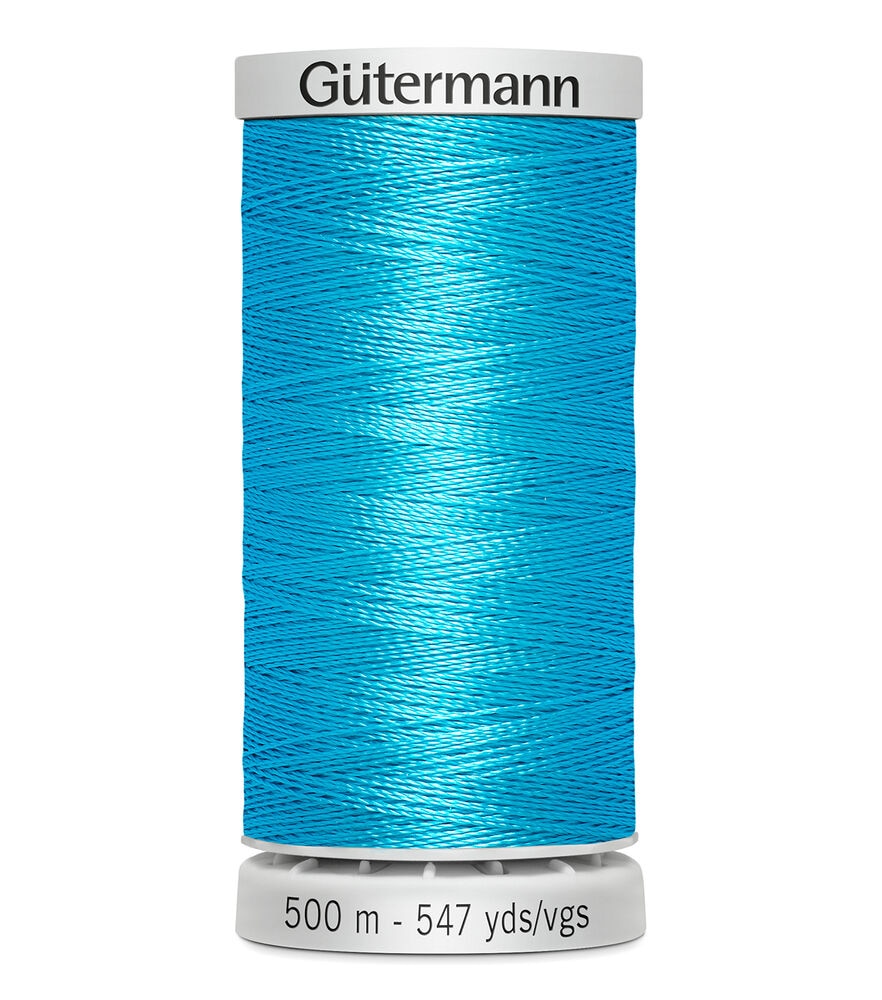 Gutermann 500M Dekor Thread, 7160 Ice Blue, swatch