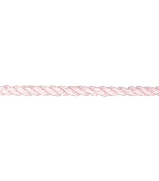 Simplicity Twisted Cotton Cord Trim 0.13'' Blush