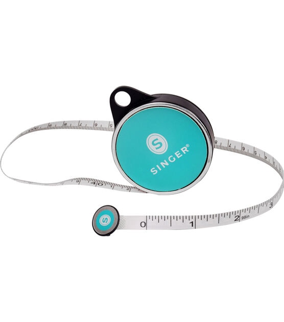 Singer ProSeries Retractable Pocket Tape Measure - Teal 96 in