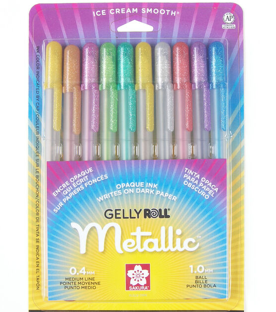 Sakura Gelly Roll White Gel Pen Medium XPGB-M : New Stock. Choose 1 - 3 - 6  Pens