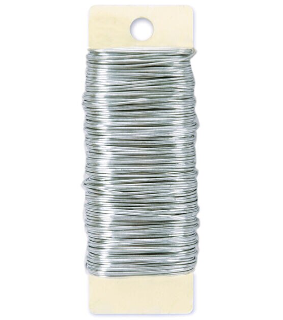 Per Coil | Super Thin FLORAL WIRE #24 Galvanized Tie Wire | Alambrilyo for  Flowers | 24gauge Alambre