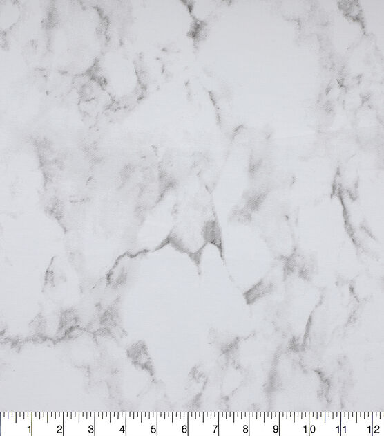 White Marble 108" Wide Cotton Fabric