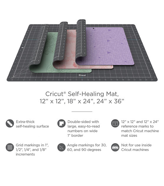 Westcott - Westcott 12 X 18in Self-Healing Cutting Mat with Grid