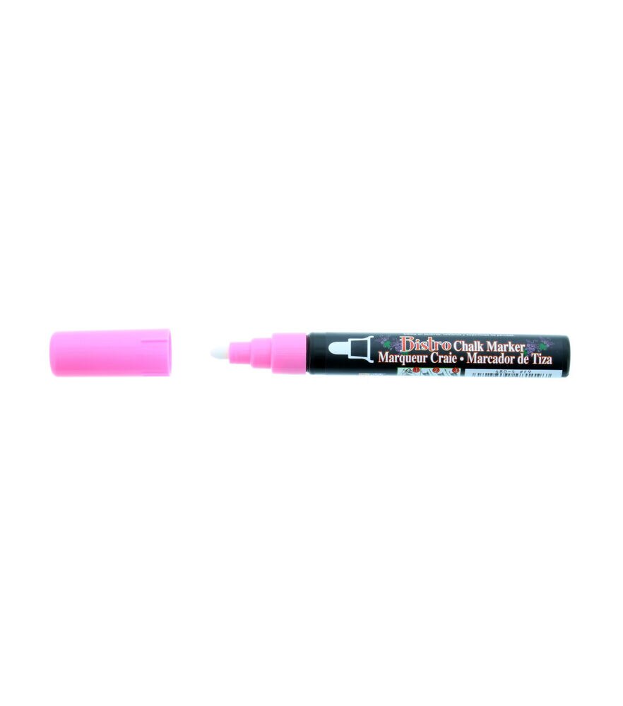 Marvy Uchida Broad Bistro Chalk Marker, Fluorescent Pink, swatch