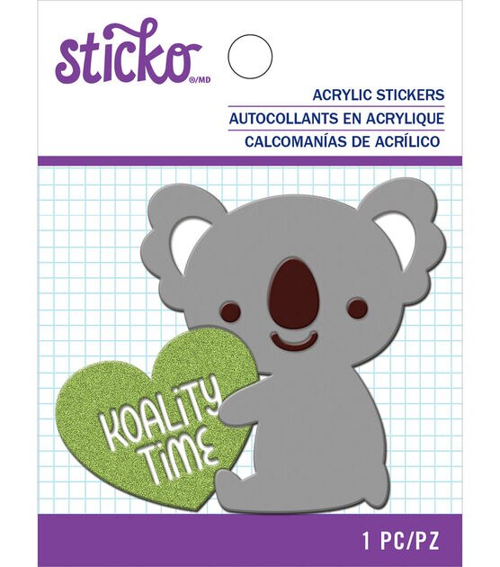 Sticko Koality Time Acrylic Stickers