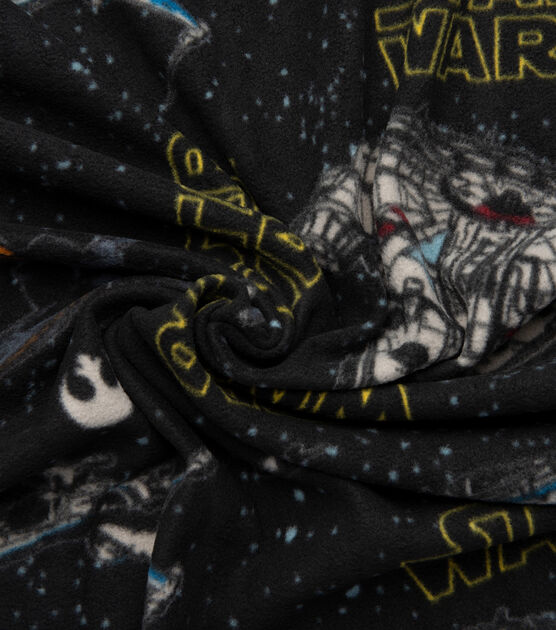 Star Wars Fleece Fabric 58" Ships Black, , hi-res, image 5