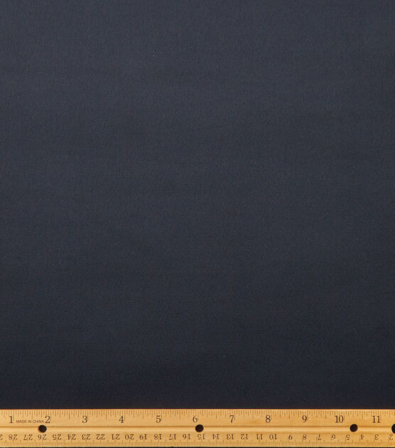 Badgley Mischka Black Stretch Crepe Satin Fabric, , hi-res, image 5