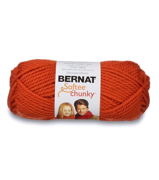 Bernat Softee Chunky 108yds Super Bulky Acrylic Yarn, , hi-res, image 1