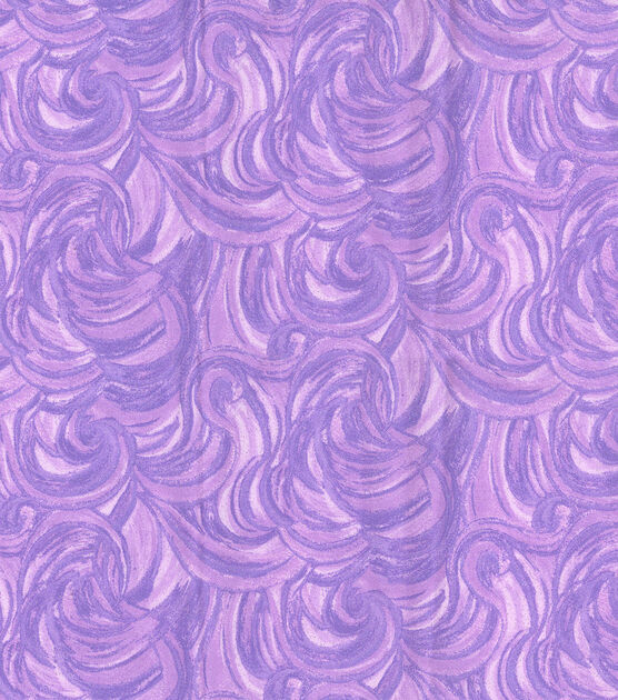 Fabric Traditions Harmony Swirl Glitter Cotton Fabric by Keepsake Calico, , hi-res, image 2
