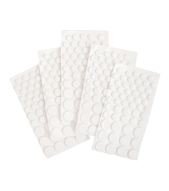 American Crafts Sticky Thumb Dimensional White Adhesive Foam Dots