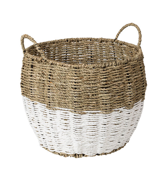 Honey Can Do 16" Seagrass Round Nesting Baskets 3ct, , hi-res, image 8