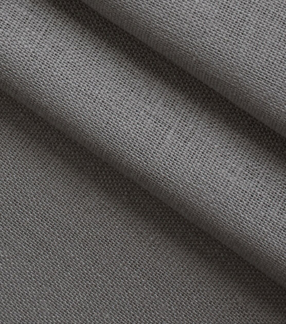 Light Upholstery Fabric Home Fashion Linen Ash, , hi-res, image 4