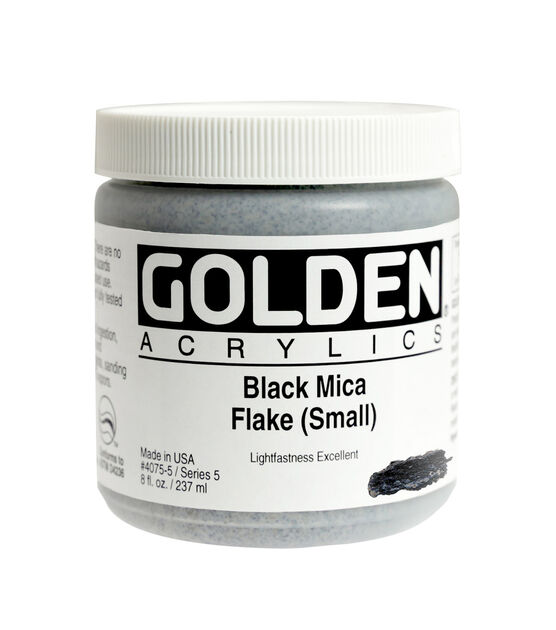 Golden Iridescent Acrylic 8 oz