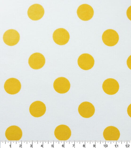 Dotted Cotton Flannel Nursery Fabric by Lil' POP!, , hi-res, image 3