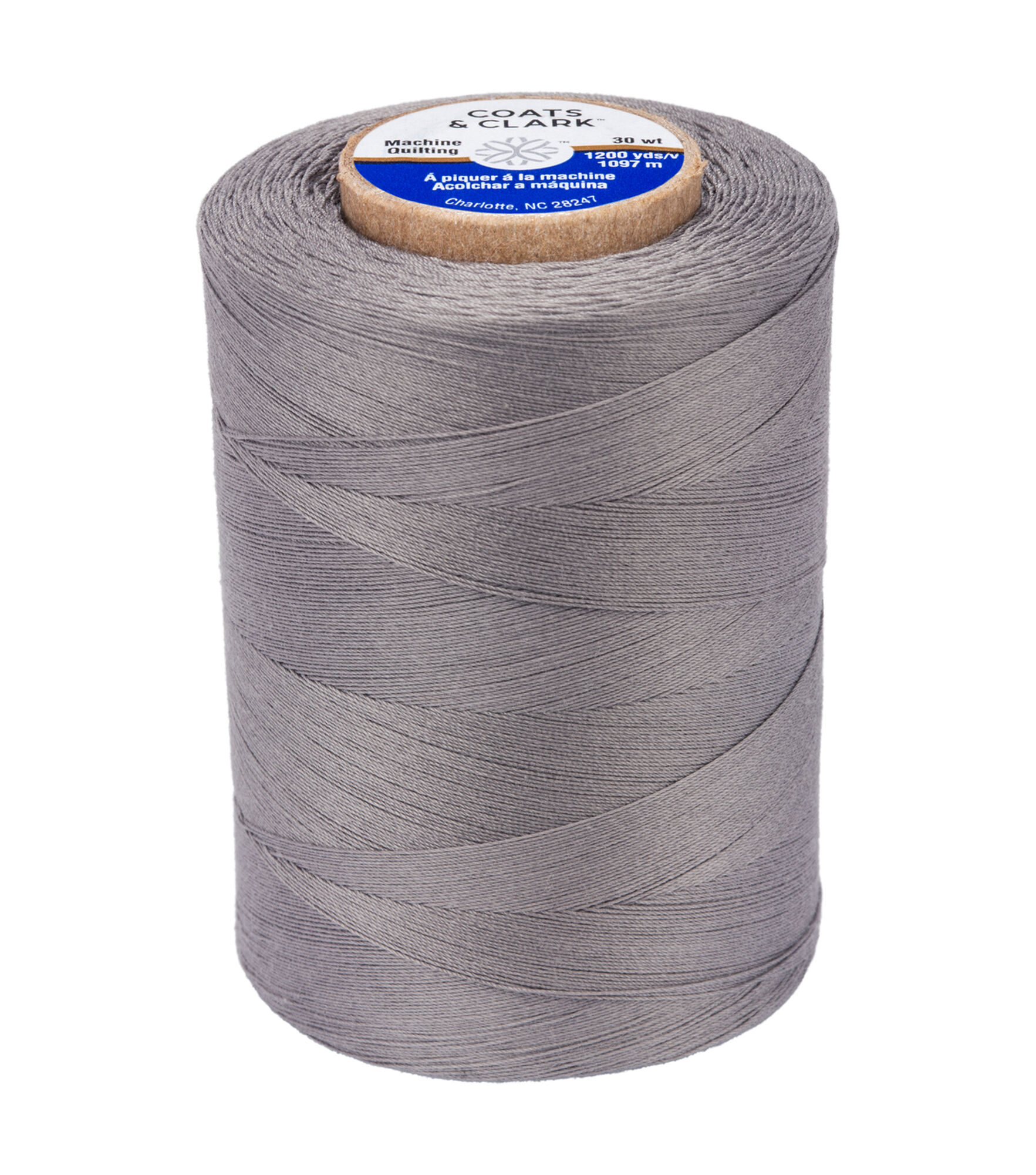 Coats & Clark Machine Quilt Cotton Thread, 0026 Slate, hi-res