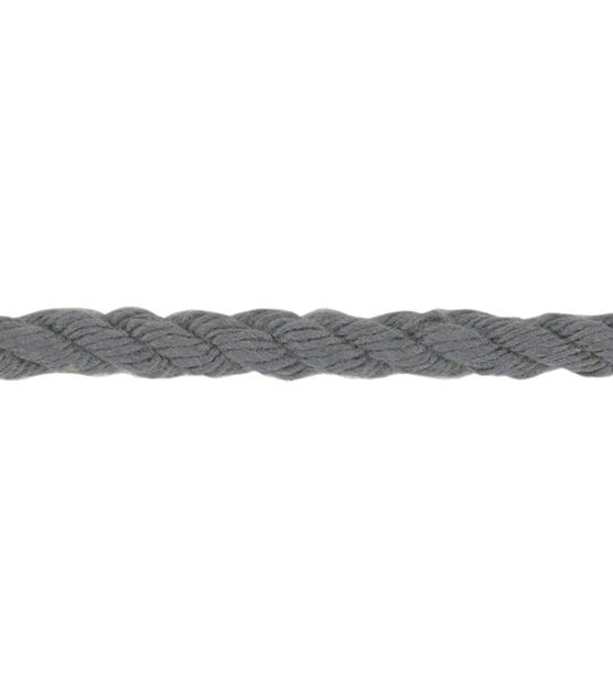 Simplicity Twisted Cord Cotton Trim 0.19'' Gray