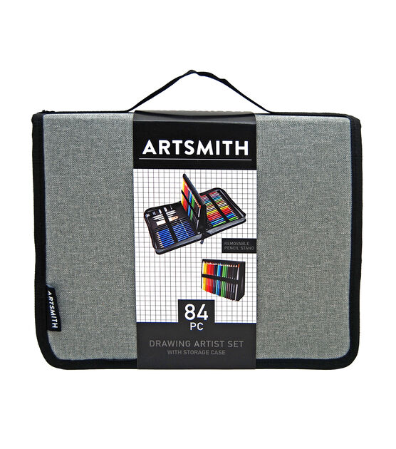 84ct Sketch & Drawing Set With Storage Case by Artsmith