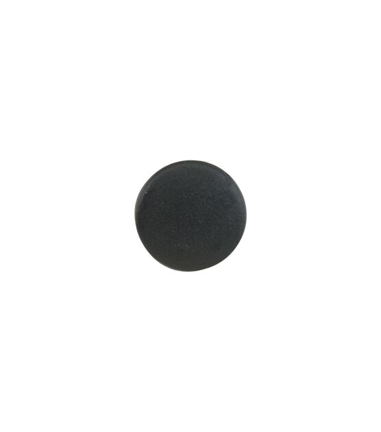 Matte Black Buttons 1-1/8 (28mm) 44L Black Shank Sewing Buttons #1101