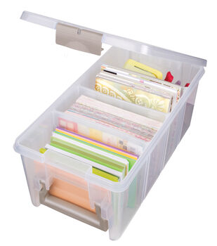 Plastic Storage Drawers Bins And Bo Joann Artbin Super Semi