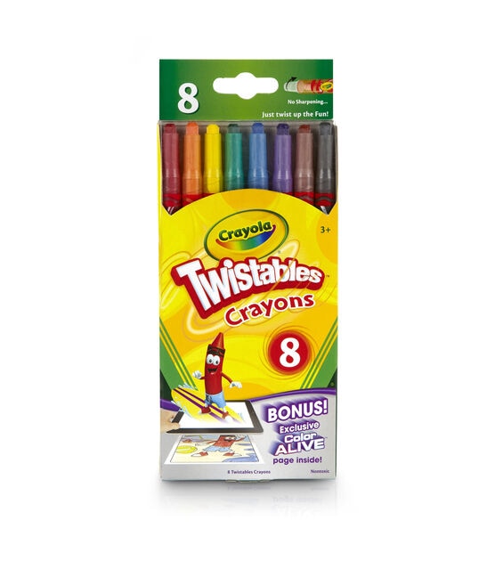CRAYOLA CRAYONS FUN EFFECTS TWISTABLES - THE TOY STORE