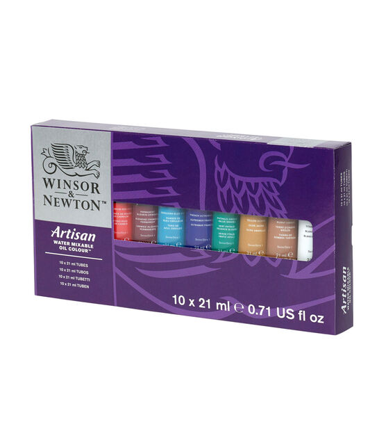 Winsor & Newton Artisan Water Mixable Oil Color 10ct Set 21ml, , hi-res, image 3