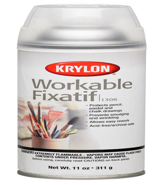 Krylon Workable Fixative Spray - 11oz – Opus Art Supplies
