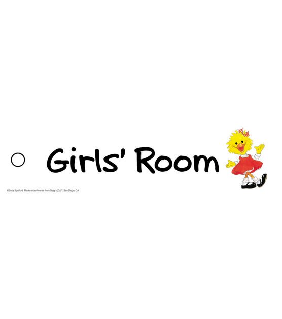 Busy Kids Learning Suzy Zoo Girls Room Pass