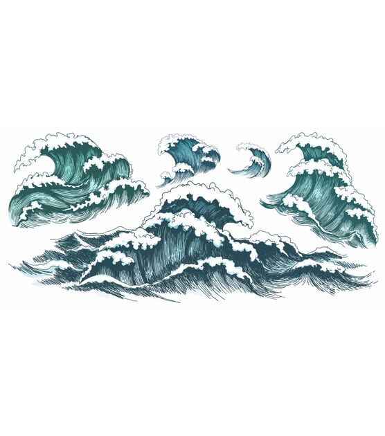 RoomMates Wall Decals Great Wave, , hi-res, image 2
