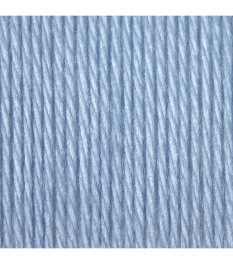 Bernat Softee Baby Light Weight Acrylic Yarn, Pale Blue, swatch, image 8