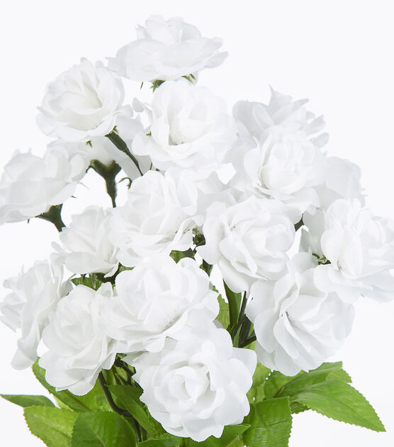 17" White Rose Bush by Bloom Room, , hi-res, image 2