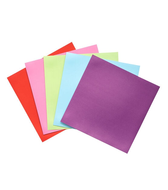 48 Sheet 12" x 12" Bright Shimmer Cardstock Paper Pack by Park Lane, , hi-res, image 2