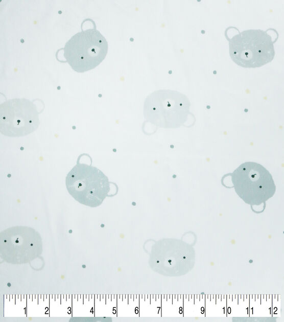 Baby Bear Faces Nursery Soft & Minky Fabric, , hi-res, image 3