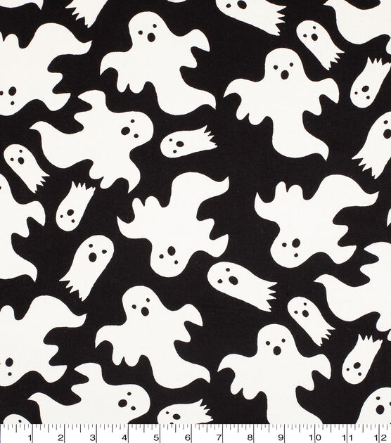 Ghost Super Snuggle Flannel Fabric