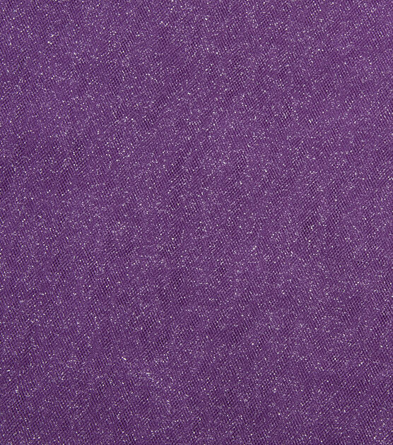 Glow in the Dark Tulle Fabric Purple