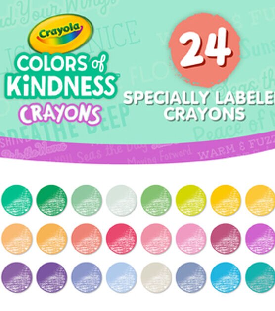 Crayola 24ct Colors of Kindness Crayons, , hi-res, image 5