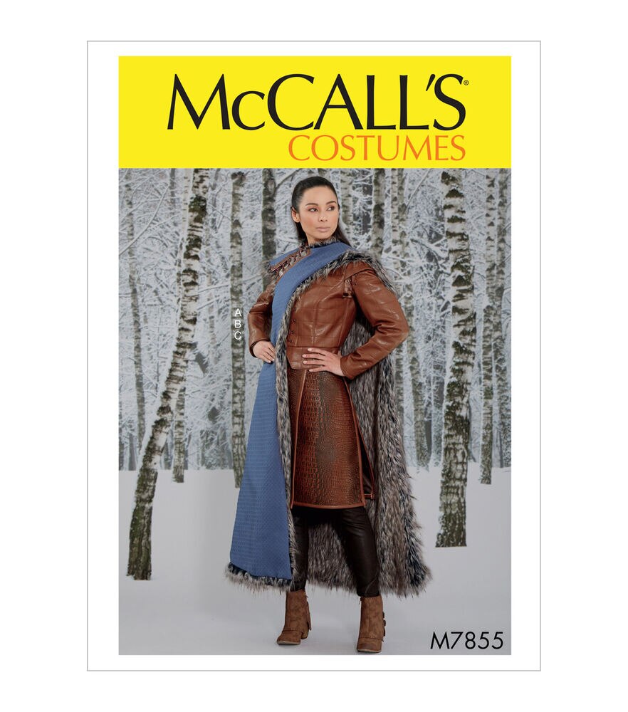 McCall's M7855 Misses Costume Pattern Size 6-22, E5 (14-16-18-20-22), swatch