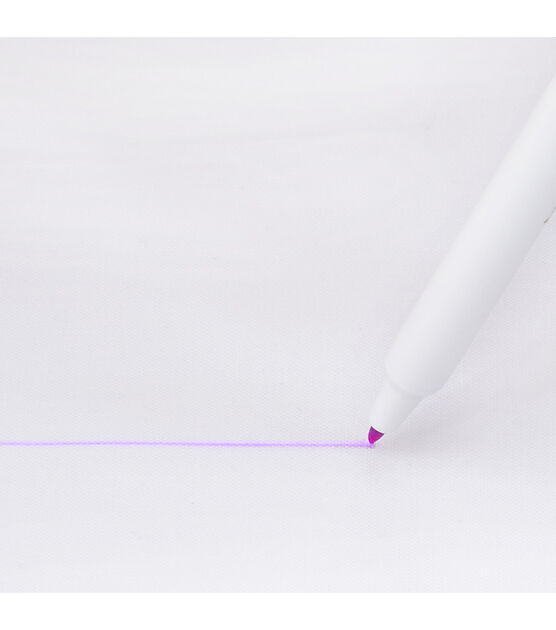 Dritz Disappearing Ink Marking Pen, Purple, , hi-res, image 3
