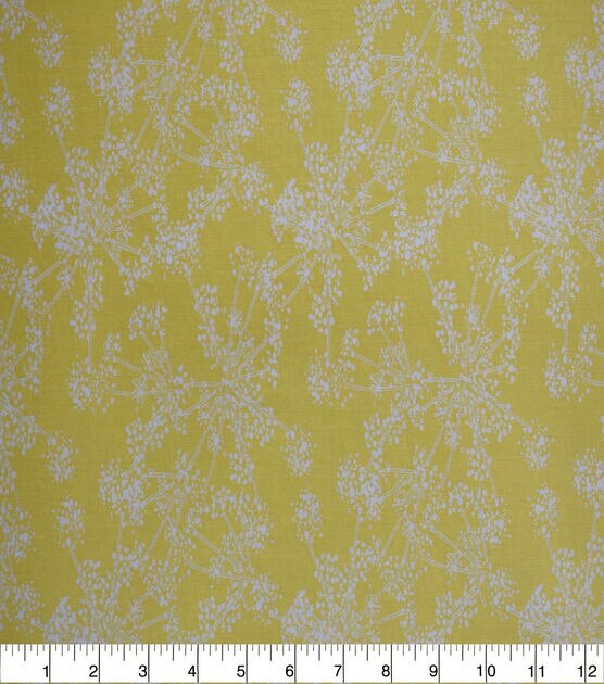 Burst on Yellow Quilt Cotton Fabric by Quilter's Showcase