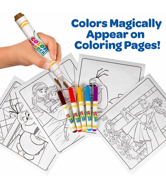 Crayola 10" x 8.5" Disney Frozen Wonder Coloring Kit 23ct, , hi-res, image 2