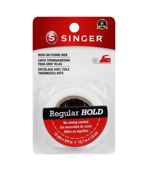 12 Pack Singer Iron-On Mending Fabric 7X16-White 00097 - GettyCrafts