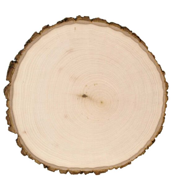 Walnut Hollow Round Unfinished Basswood Country Plaque