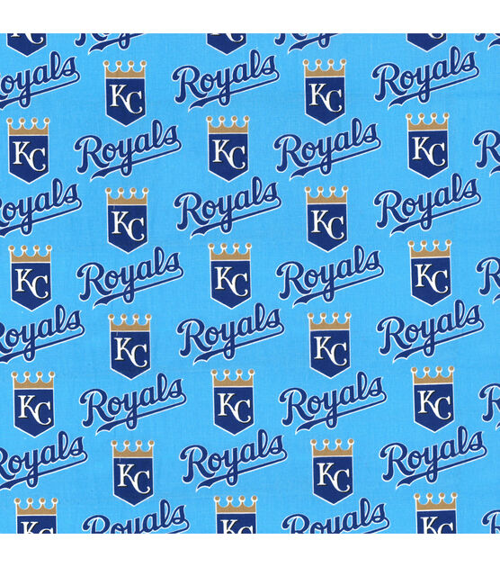 Fabric Traditions Kansas City Royals Cotton Fabric Mascot Logo, , hi-res, image 2